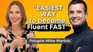 Polyglot Shares How To Become Fluent FAST! (Polyglot Milos Maricic)