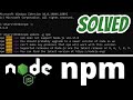 npm does not support Node.js v SOLVED | You should probably upgrade to a newer version of node