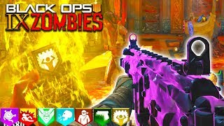 BLACK OPS 4 ZOMBIES: "IX" EASTER EGG HUNT // FULL ZOMBIES EASTER EGG HUNT!