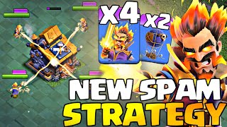 Mass Electro-Fire Wizards OVERPOWER Top Players! Clash of Clans Builder Base 2.0
