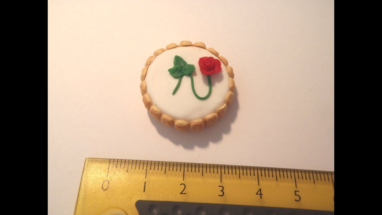 Polymer Clay Miniature A Cake Youtube