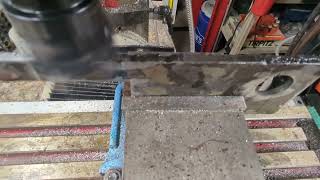 Grizzly Mini Mill - Squaring Off Steel Bracket