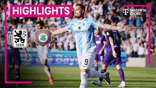 TSV 1860 München - FC Erzgebirge Aue | Highlights 3. Liga | MAGENTA SPORT