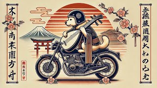 Shamisen 三味線 X Electric Guitar X Flute X Violin【 Relax With Shamisen And Fox 】Instrument Shamisen