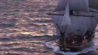 Replica of French general's historic ship sails for the US