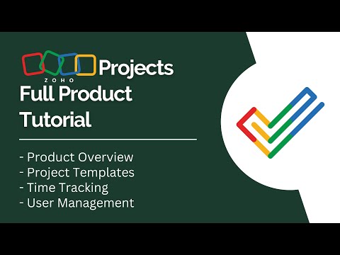 Complete Zoho Projects product manual