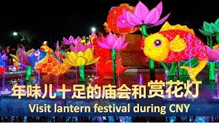 有闲任性 第五十五集 年味儿十足的庙会和赏花灯 | Unplanned Traveller - Ep.55 Visit lantern festival during CNY