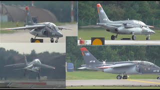 2 Belgium Air Force Alpha Jets Take Off at RAF Lakenheath September 2015