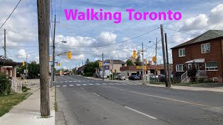 Walking Old Weston Road in Toronto Ontario Canada 7/13/2022