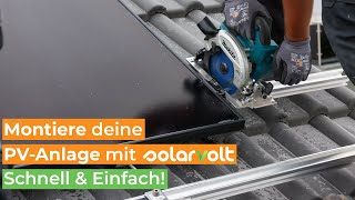 PV-Anlage montieren? So bringt Solar Volt deine Solaranlage aufs Dach!