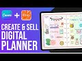 How To Make Digital Canva Planner And Sell On Etsy (Step By Step)