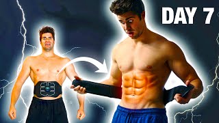 I Wore An Electric Ab Belt For A Week... Effortless 6-pack?