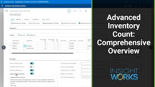 Advanced Inventory Count - Comprehensive Overview