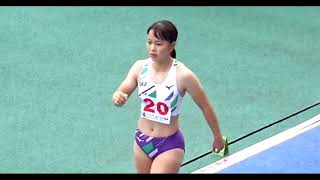 スロー再生有り！【藤田 和音】【日本女子体育大】女子走幅跳【女子陸上】