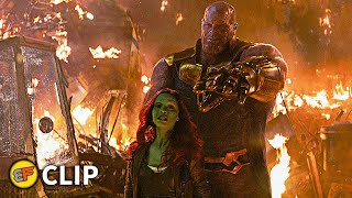 Gamora vs Thanos - Knowhere Scene | Avengers Infinity War (2018) IMAX Movie Clip HD 4K
