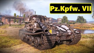 Pz.Kpfw. VII. 10k dmg, 7 kills. World of Tanks Top Replays.