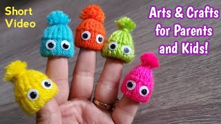 DIY With Me | Finger Family Beanie Hat Making Idea | How To Make Yarn Hat | Amazing & Very Easy