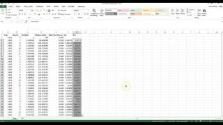 Calculating Log Returns