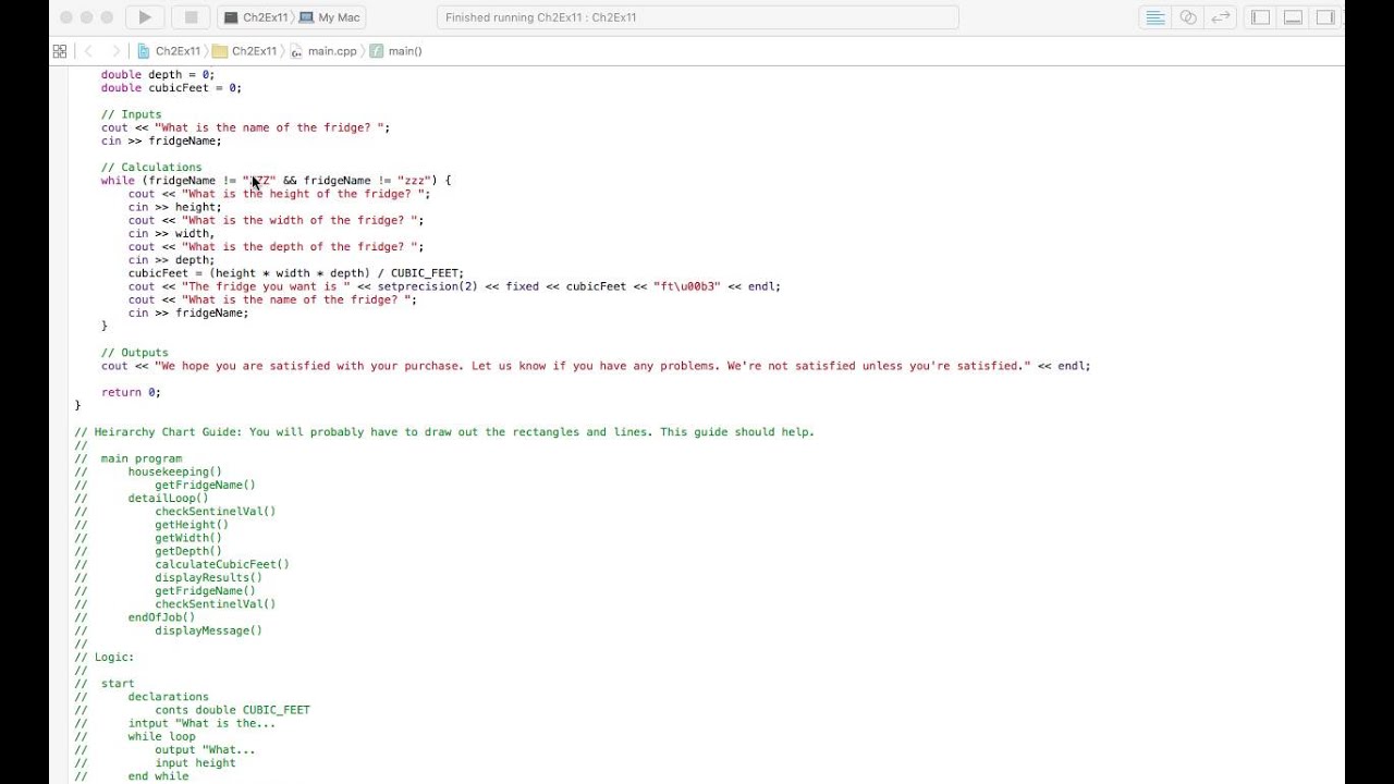 Programming Logic And Design 8th Edition Chapter 2 Exercise 11 Youtube