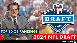 Mel Kiper’s 2024 NFL Draft Top 10 QB Rankings Ft. Caleb Williams, Jayden Daniels, JJ McCarthy & MORE