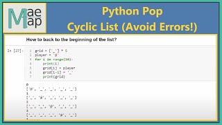 Python Pop: Cyclic Lists (Avoid Index Errors)