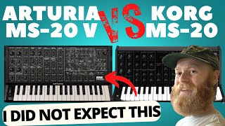 Korg MS-20 Mini Vs Arturia MS-20 V // Quick Demo Comparison