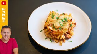 Gratin de pâtes au bœuf à la sauce tomate et fromage à raclette | LIDL Cuisine