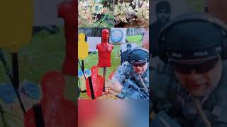 Defense/Tactical engage to numerous Reactive Systems Self-Healing Target by Damascus knife&AR15!