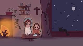 Catholic Lofi l Study with Blessed Mother Mary l Lofi Hip-hop/Chill beats for study session