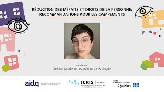 Réduction des méfaits et droits de la personne | 37e Rencontre québécoise en réduction des méfaits.