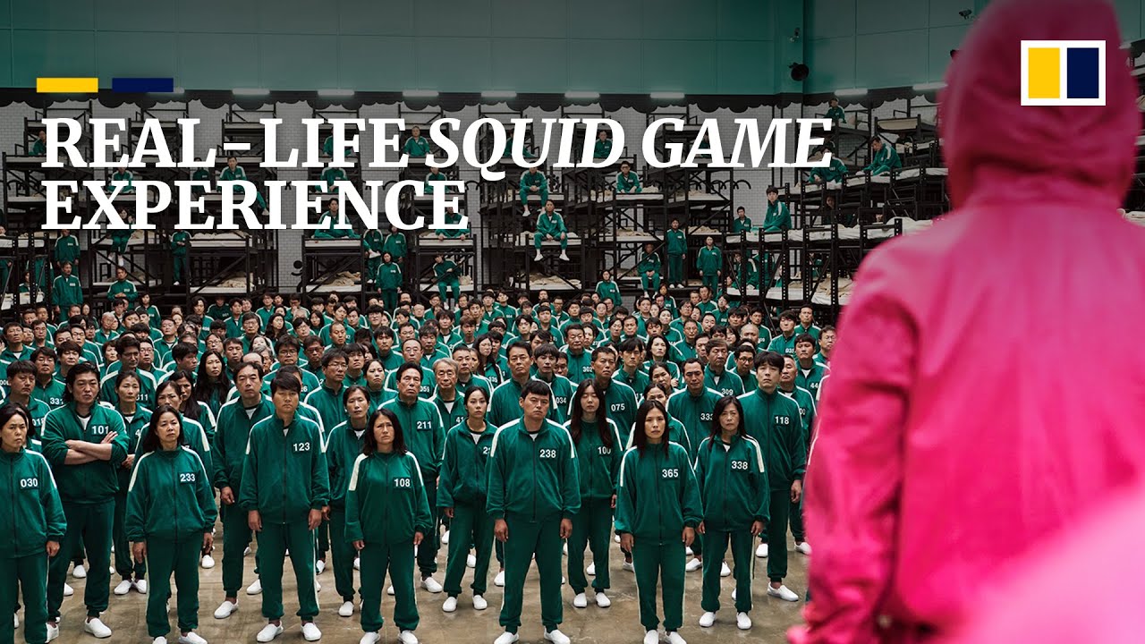 Squid Game Experience Comes To Life In Abu Dhabi - YouTube