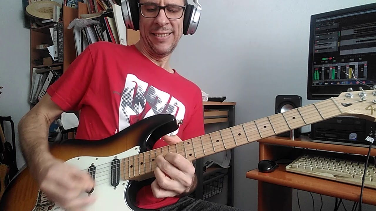 Van Halen - Ice Cream Man, Guitar Solo Cover - YouTube