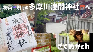 【御朱印】多摩川浅間神社⛩