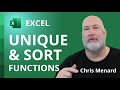 Excel: Combine the awesome UNIQUE and SORT functions in Excel