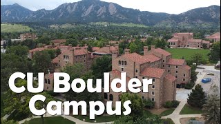 University of Colorado Boulder | CU Boulder | 4K Campus Drone Tour