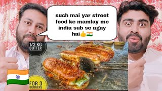 Amazing Street Food Of India | North Indian Street Food | Pakistani Real Reactions |