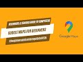 Google Maps for Beginners