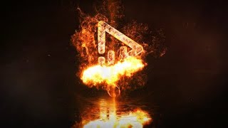 Fire Logo Reveal (After Effects template)