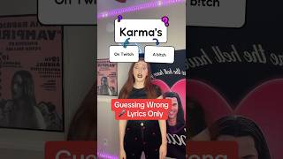 Guessing Wrong Lyrics🎤: Jojo Siwa “Karma”