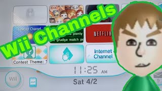 All Of My Wii Channels 2022