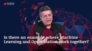 5: Is there an example where Machine Learning and Optimization work together?