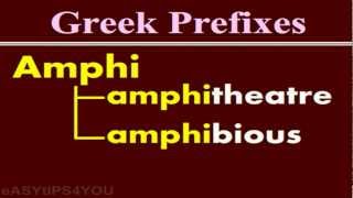 ELITE ENGLISH... Greek prefixes