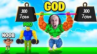 בניתי את החדר כושר הכי מטורף ברובלוקס ! | 💪 Gym Tycoon!