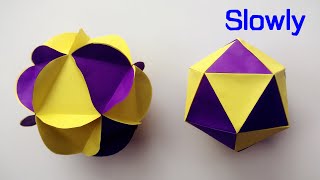 ABC TV | How To Make 3D Ball Paper (Slowly) - Craft Tutorial | 2 Method