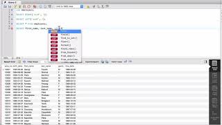 Using The Left And Right MySQL Functions