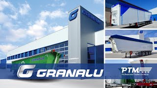 GRANALU | Specjaliści w dziedzinie naczep aluminiowych