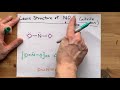 Lewis Structure of NO2(-1), the nitrite ion.