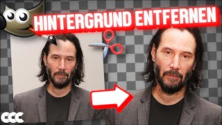 In 3 MINUTEN Hintergrund entfernen/ transparent machen in GIMP 2.10 (Tutorial Deutsch)