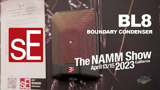 NAMM 2023 - sE Electronics BL8 Boundary Condenser Microphone Sneak Peek - AmericanMusical.com