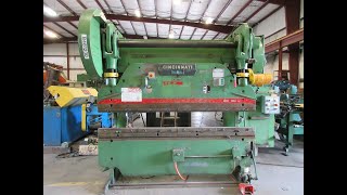 CINCINNATI 135 TON 8 FT MECHANICAL PRESS BRAKE SERIES 5